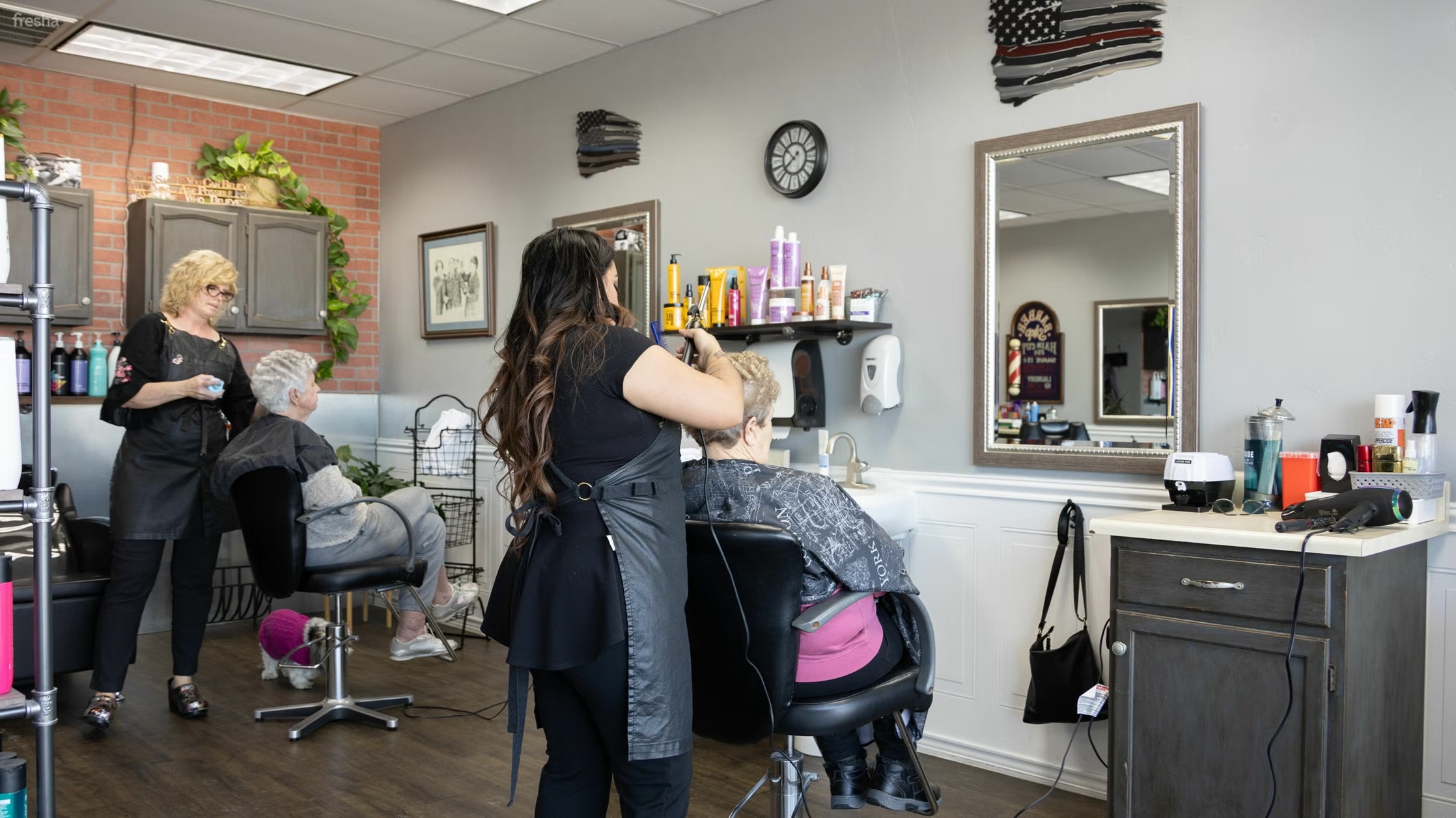 Hair Studio Stylists at Work